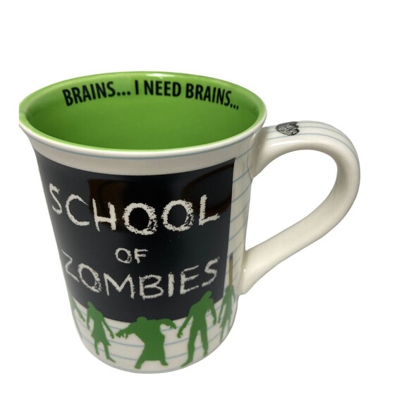 Enesco Our Name is Mud School of Zombies Mug 16oz Coffee Mug in Gift Box - Picture 1 of 7